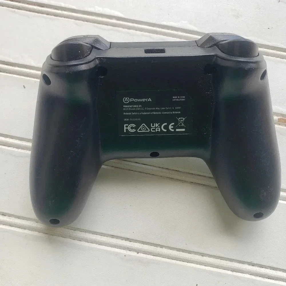 Power A Wired Controller for Nintendo Switch Matte Black Power No Cord Untested